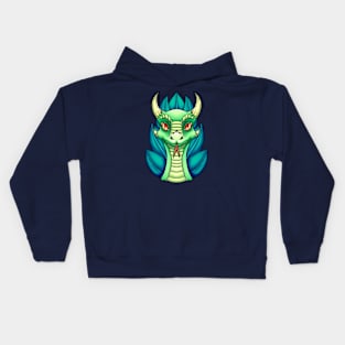 Leafy Dragon Kids Hoodie